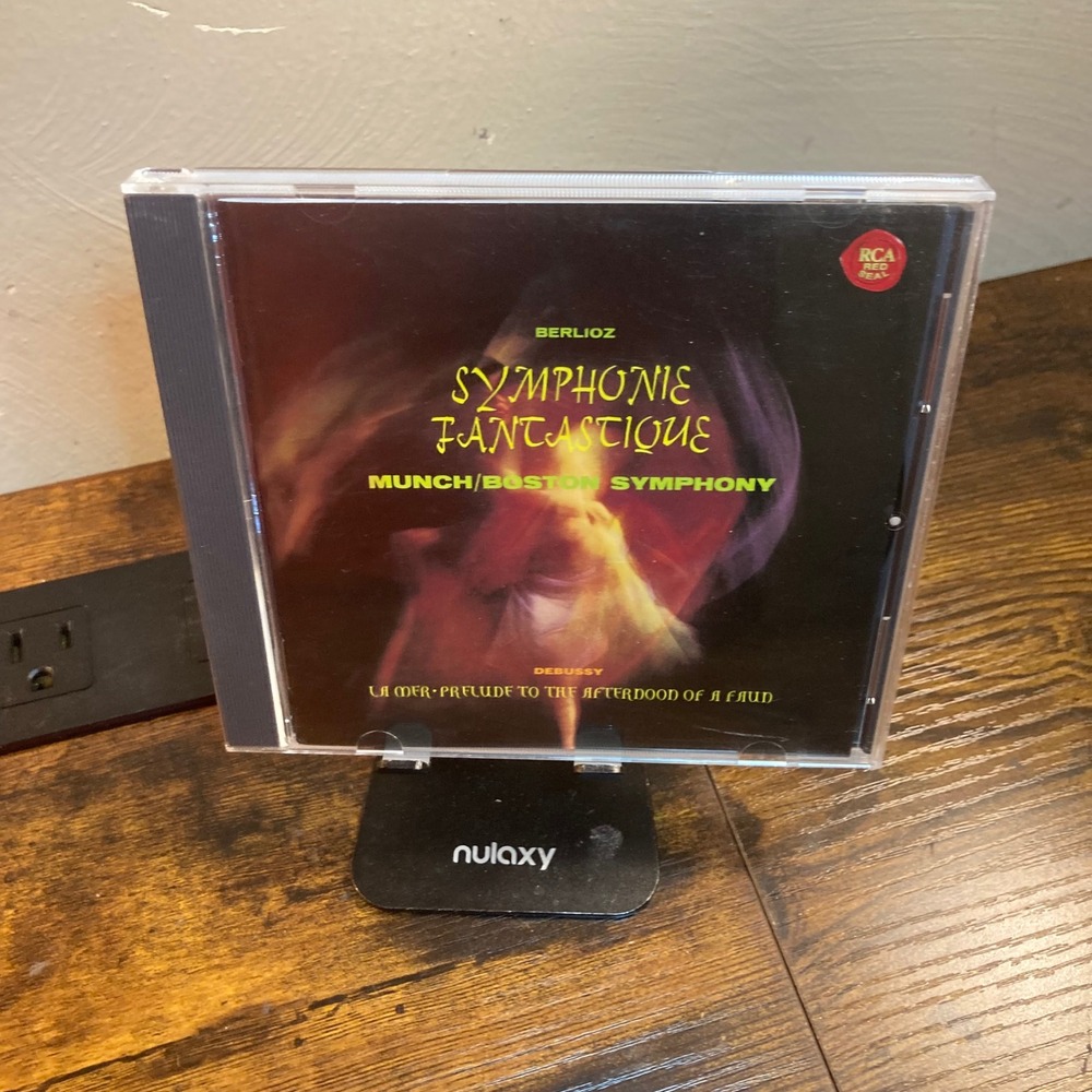 Berlioz Symphonie Fantastique Munch La Mer Boston Symphony RCA Red Seal Japan CD
